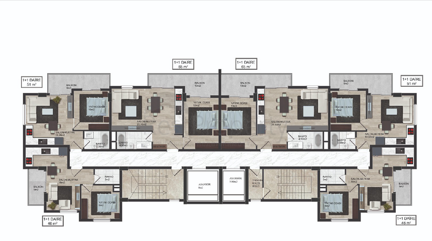 الاستثمار العقاري في الانيا - شقق قيد الانشاء -في محمودلار 