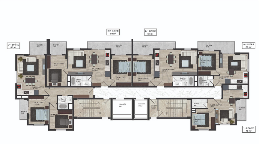 الاستثمار العقاري في الانيا - شقق قيد الانشاء -في محمودلار 