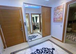 شقق اطلالة بحر في الانيا - غرفة وصالة واسعة -في محمودلار 