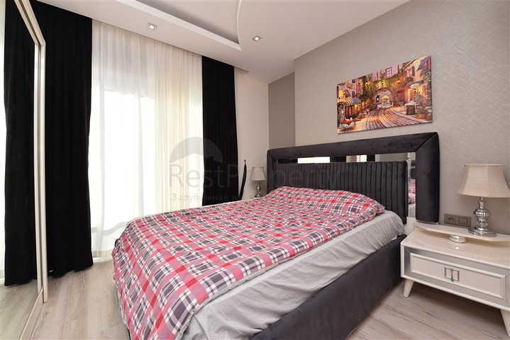 شقة غرفتين وصالة مع مطبخ منفصل - مفروشة وضمن مجمع سكني -محمودلار / الانيا 