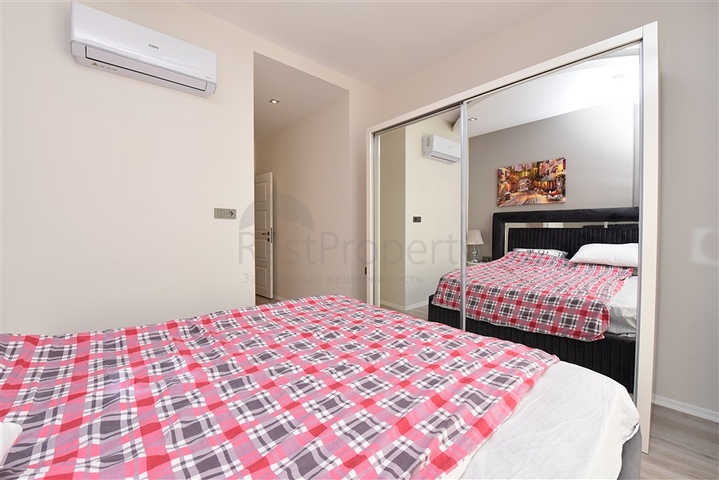 شقة غرفتين وصالة مع مطبخ منفصل - مفروشة وضمن مجمع سكني -محمودلار / الانيا 