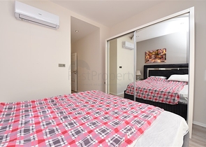 شقة غرفتين وصالة مع مطبخ منفصل - مفروشة وضمن مجمع سكني -محمودلار / الانيا 