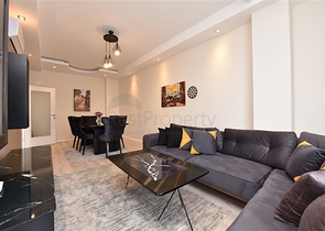 شقة غرفتين وصالة مع مطبخ منفصل - مفروشة وضمن مجمع سكني -محمودلار / الانيا 