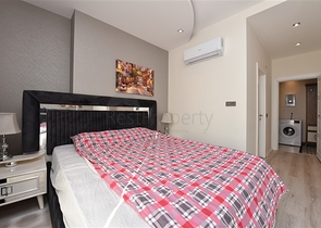 شقة غرفتين وصالة مع مطبخ منفصل - مفروشة وضمن مجمع سكني -محمودلار / الانيا 