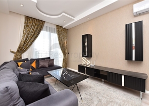 شقة غرفتين وصالة مع مطبخ منفصل - مفروشة وضمن مجمع سكني -محمودلار / الانيا 