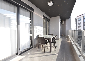 شقة غرفتين وصالة مع مطبخ منفصل - مفروشة وضمن مجمع سكني -محمودلار / الانيا 