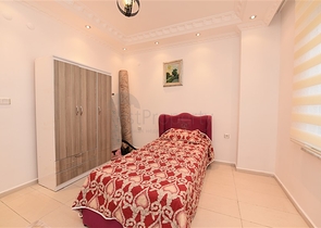 خلف مول الانيوم - شقة عائلية 2 غرفة وصالة -مع الاثاث - في جيكجلي / الانيا 