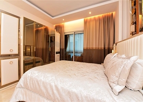 شقق فاخرة في الانيا - مجمع 5 نجوم -شقة 2 غرفة وصالة مفروشة -في محمودلار / الانيا