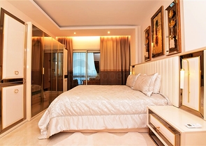 شقق فاخرة في الانيا - مجمع 5 نجوم -شقة 2 غرفة وصالة مفروشة -في محمودلار / الانيا