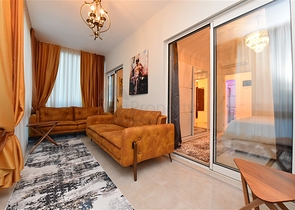 شقق فاخرة في الانيا - مجمع 5 نجوم -شقة 2 غرفة وصالة مفروشة -في محمودلار / الانيا