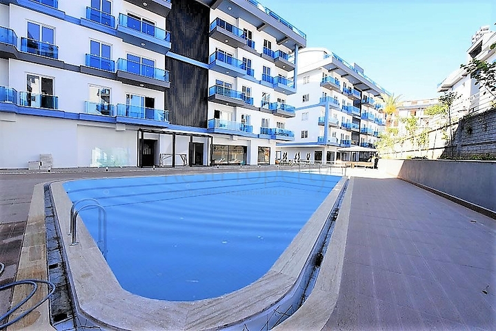 شقة غرفة وصالة ضمن مجمع حديث -اوبا / الانيا 