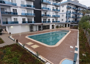 شقة غرفة وصالة ضمن مجمع حديث -اوبا / الانيا 