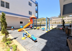 شقة غرفة وصالة ضمن مجمع حديث -اوبا / الانيا 