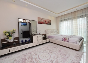 اطلالة بحر في كارجيجاك - شقة 2 غرفة وصالة -ضمن مجمع 5 نجوم -في كارجيجاك / الانيا 