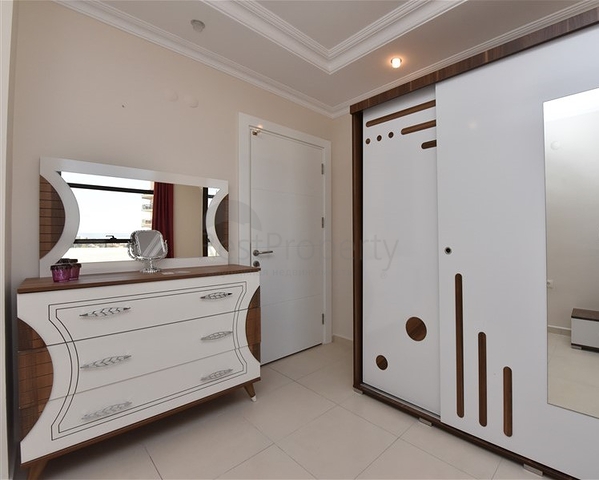 اطلالة بحر في الانيا - شقة غرفة وصالة مفروشة -ضمن مجمع يضم كافة الخدمات -افسلار / الانيا 