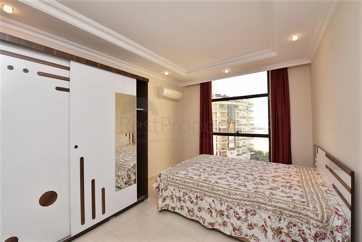 اطلالة بحر في الانيا - شقة غرفة وصالة مفروشة -ضمن مجمع يضم كافة الخدمات -افسلار / الانيا 