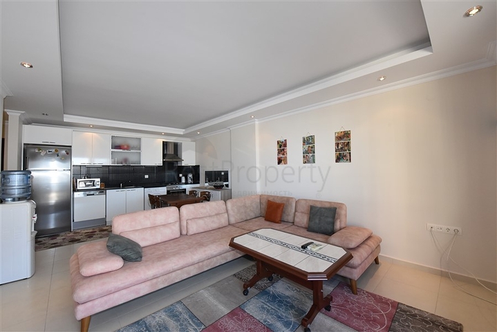 اطلالة بحر في الانيا - شقة غرفة وصالة مفروشة -ضمن مجمع يضم كافة الخدمات -افسلار / الانيا 