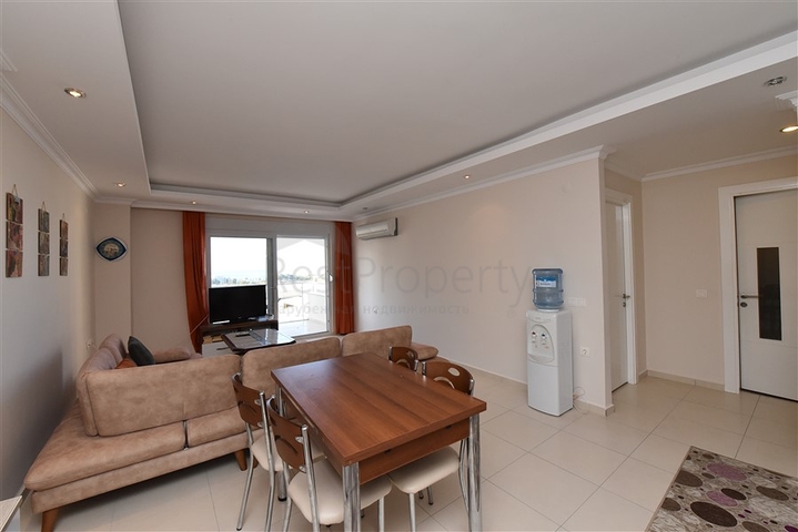 اطلالة بحر في الانيا - شقة غرفة وصالة مفروشة -ضمن مجمع يضم كافة الخدمات -افسلار / الانيا 