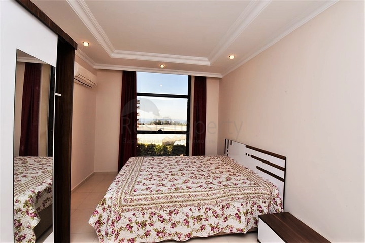 اطلالة بحر في الانيا - شقة غرفة وصالة مفروشة -ضمن مجمع يضم كافة الخدمات -افسلار / الانيا 