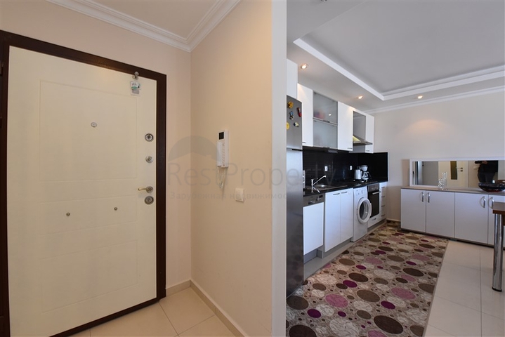 اطلالة بحر في الانيا - شقة غرفة وصالة مفروشة -ضمن مجمع يضم كافة الخدمات -افسلار / الانيا 