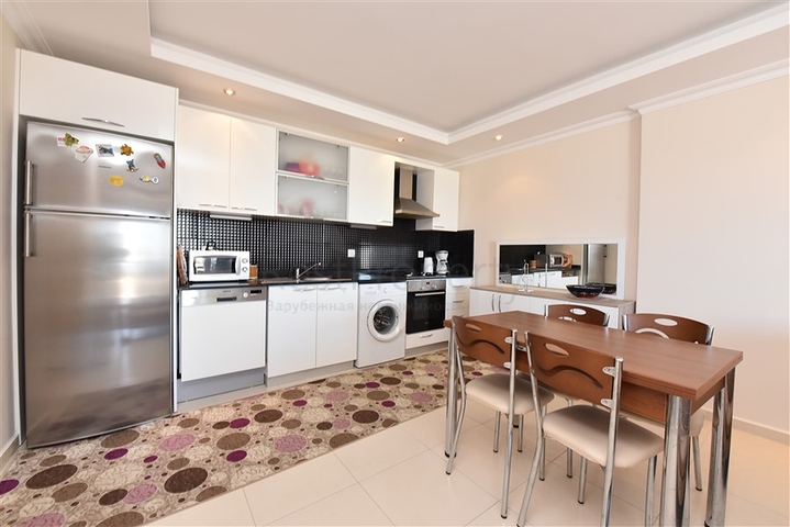 اطلالة بحر في الانيا - شقة غرفة وصالة مفروشة -ضمن مجمع يضم كافة الخدمات -افسلار / الانيا 