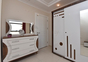 اطلالة بحر في الانيا - شقة غرفة وصالة مفروشة -ضمن مجمع يضم كافة الخدمات -افسلار / الانيا 