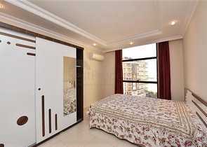 اطلالة بحر في الانيا - شقة غرفة وصالة مفروشة -ضمن مجمع يضم كافة الخدمات -افسلار / الانيا 