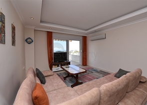 اطلالة بحر في الانيا - شقة غرفة وصالة مفروشة -ضمن مجمع يضم كافة الخدمات -افسلار / الانيا 