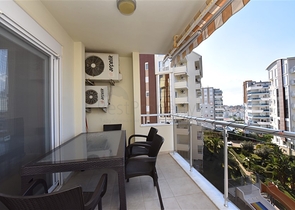 اطلالة بحر في الانيا - شقة غرفة وصالة مفروشة -ضمن مجمع يضم كافة الخدمات -افسلار / الانيا 