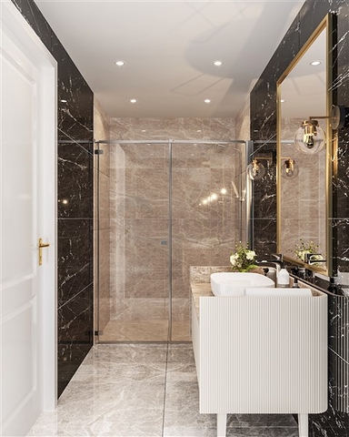 فلل فاخرة في الانيا - اطلالة بحر - 4 غرف وصالة في اوبا /الانيا 