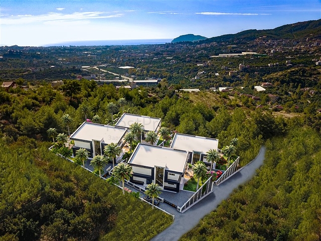 فلل فاخرة في الانيا - اطلالة بحر - 4 غرف وصالة في اوبا /الانيا 