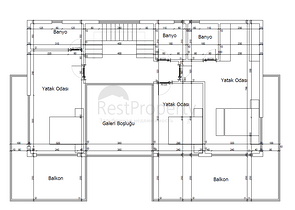 فلل فاخرة في الانيا - اطلالة بحر - 4 غرف وصالة في اوبا /الانيا 