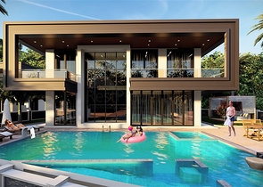 فلل فاخرة في الانيا - اطلالة بحر - 4 غرف وصالة في اوبا /الانيا 