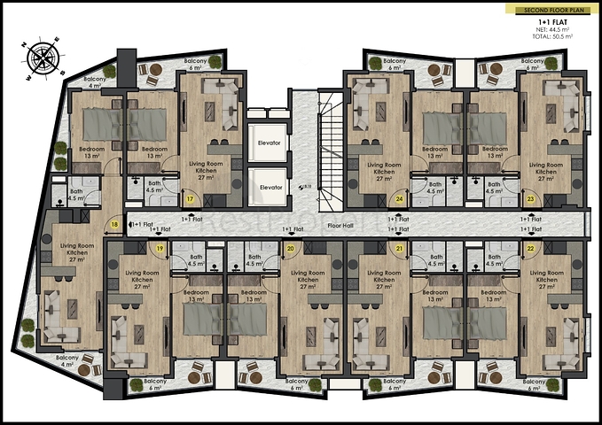 شقق بالاقساط في الانيا - مجمع قيد الانشاء -تصميم مميز -في محمودلار 