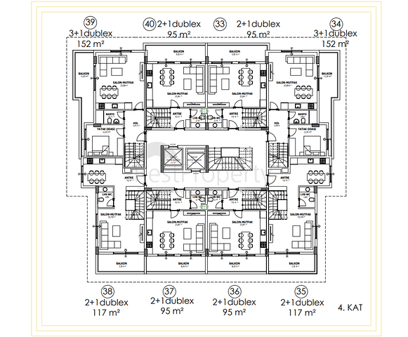شقق بالتقسيط في مدينة الانيا - مجمع قيد الانشاء في منطقة محمودلار / الانيا 