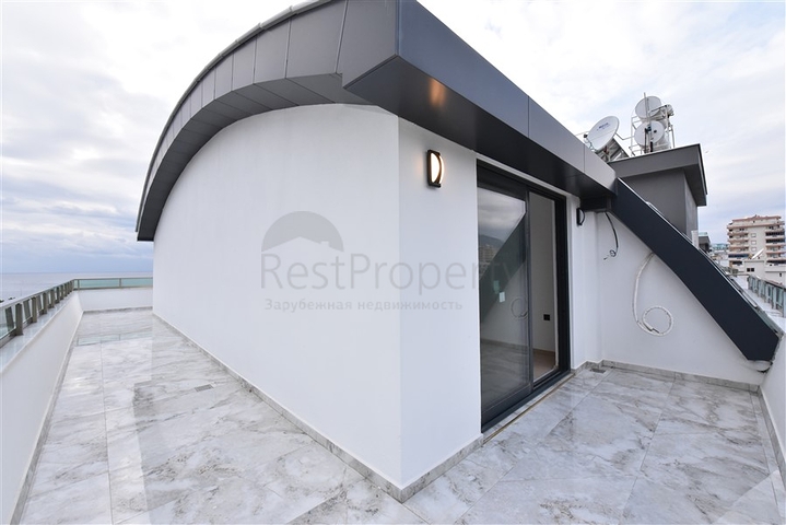 اطلالة بحر - دوبلكس 4 غرف وصالة -مجمع حديث -في كارجيجاك / الانيا 