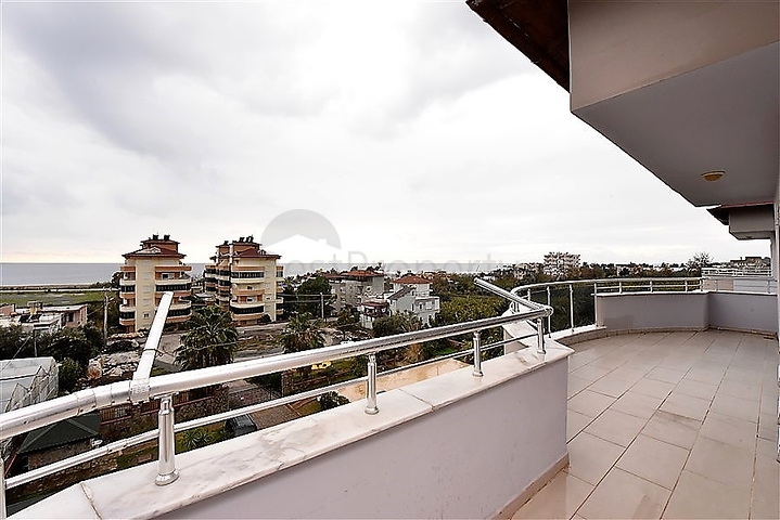 اطلالة بحر - دوبلكس 3 غرف وصالة في ديمرتاش / الانيا 