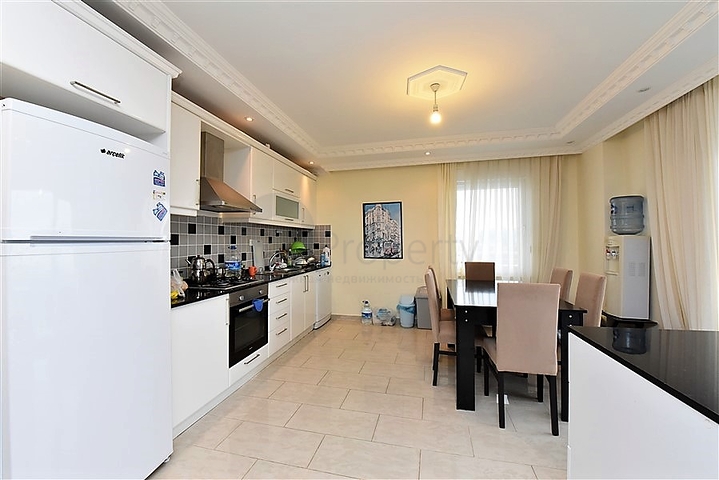 اطلالة بحر - دوبلكس 3 غرف وصالة في ديمرتاش / الانيا 