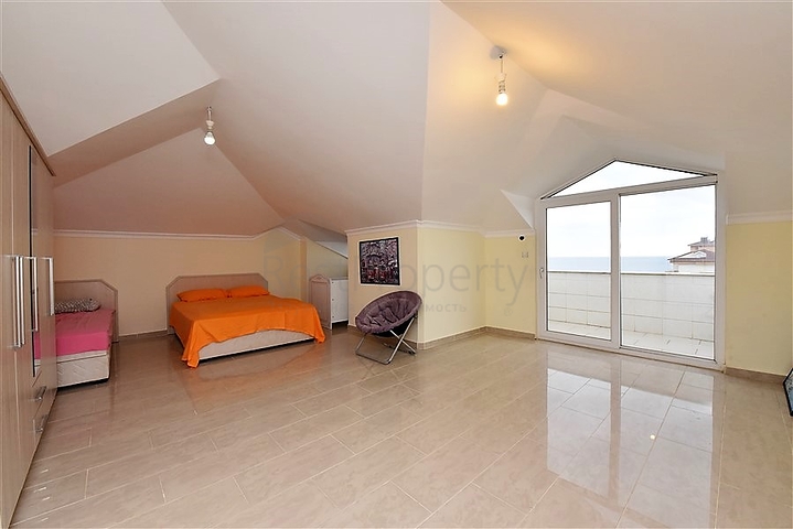 اطلالة بحر - دوبلكس 3 غرف وصالة في ديمرتاش / الانيا 