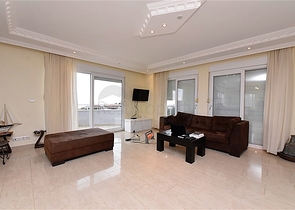 اطلالة بحر - دوبلكس 3 غرف وصالة في ديمرتاش / الانيا 