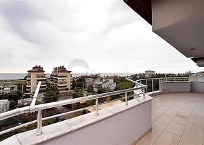 اطلالة بحر - دوبلكس 3 غرف وصالة في ديمرتاش / الانيا 