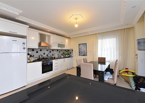 اطلالة بحر - دوبلكس 3 غرف وصالة في ديمرتاش / الانيا 