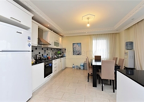 اطلالة بحر - دوبلكس 3 غرف وصالة في ديمرتاش / الانيا 