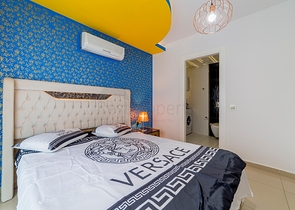 اطلالة بحر - مجمع فاخر - شقة 2 غرفة وصالة مفروشة - محمودلار / الانيا 