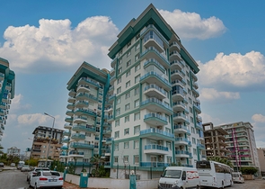 اطلالة بحر - مجمع فاخر - شقة 2 غرفة وصالة مفروشة - محمودلار / الانيا 