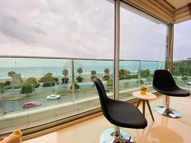 شقق اطلالة بحر في كاستل - غرفتين وصالة مفروشة -على البحر مباشرة -كاستل / الانيا 