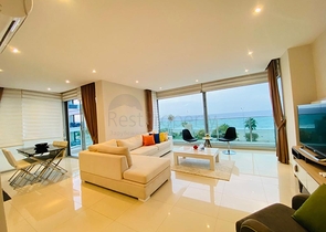 شقق اطلالة بحر في كاستل - غرفتين وصالة مفروشة -على البحر مباشرة -كاستل / الانيا 