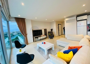 شقق اطلالة بحر في كاستل - غرفتين وصالة مفروشة -على البحر مباشرة -كاستل / الانيا 