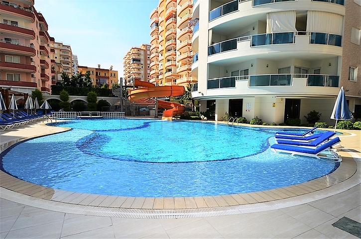 اطلالة بحر - مجمع فاخر - شقة 2 غرفة وصالة مفروشة - محمودلار / الانيا 