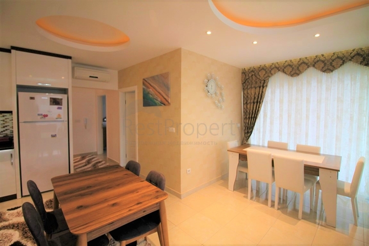 اطلالة بحر - مجمع فاخر - شقة 2 غرفة وصالة مفروشة - محمودلار / الانيا 